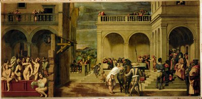 The Uriah Letter by Francesco di Cristofano Franciabigio