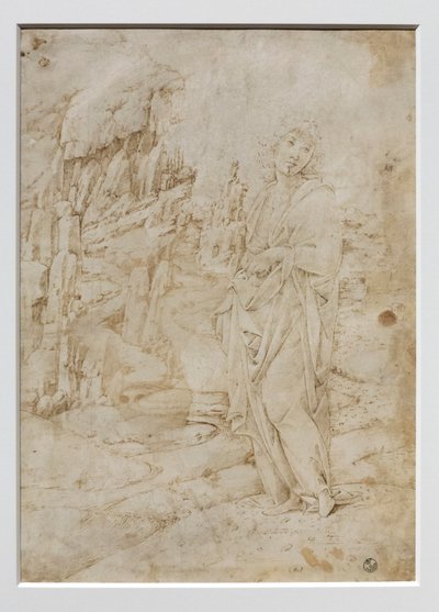 Young Man in a Rocky Landscape, c.1475-80 by Francesco di Giorgio Martini