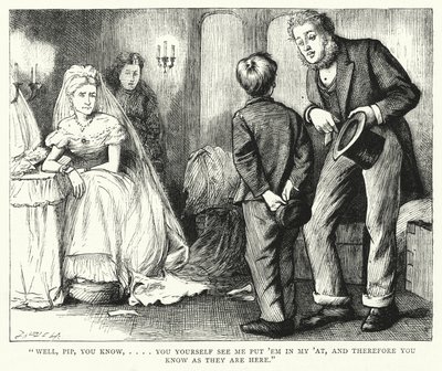 Illustration for Great Expectations by Charles Dickens by Francis Arthur Fraser