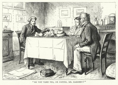 Illustration for Great Expectations by Charles Dickens by Francis Arthur Fraser
