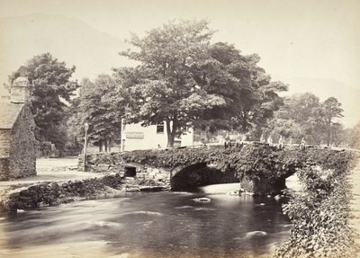 Beddgelert, The Bridge & Moel Hebog, No. 3 (518) by Francis Bedford