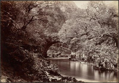 Pont Aberglaslyn by Francis Bedford