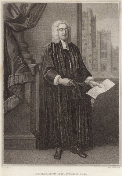 Portrait of Jonathan Swift by Francis Bindon