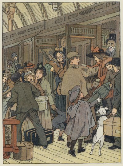 London: The London Terminus by Francis Donkin Bedford