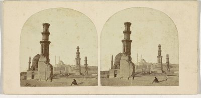 Tombs of the Mamluks, Cairo, Egypt by Francis Frith