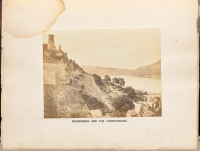 Reindebach and the Furstenburg by Francis Frith
