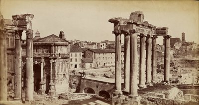 Rome, the Forum by Francis Frith