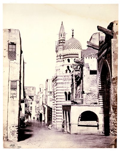 Street View in Cairo by Francis Frith