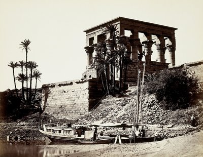 The Hypaethral Temple, Philae (Egypt) by Francis Frith
