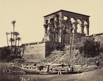 The Kiosk of Trajan, Philae by Francis Frith
