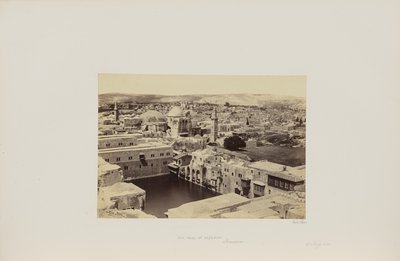 The Pool of Hezekiah, Jerusalem by Francis Frith