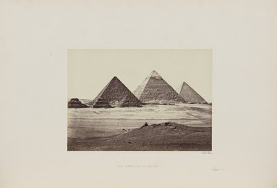 The Pyramids of Giza by Francis Frith