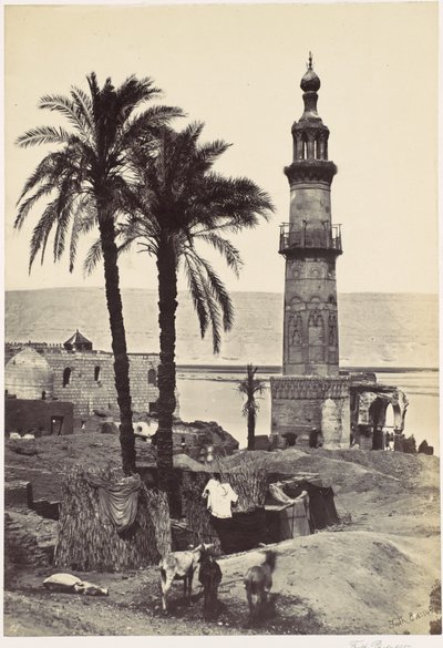 View at Girgeh by Francis Frith