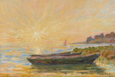 Boats in Martigues by Francis Picabia