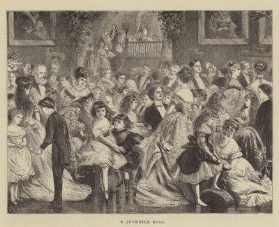 A Juvenile Ball by Francis Wilfred Lawson