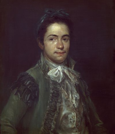 Costillares, Porträt (Joaquín Rodríguez) von Francisco Domingo Marqués