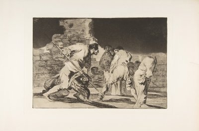 It is Amazing-and We Were Made by God, from the Disparates by Francisco de Goya