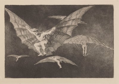 A Way of Flying by Francisco Jose de Goya y Lucientes