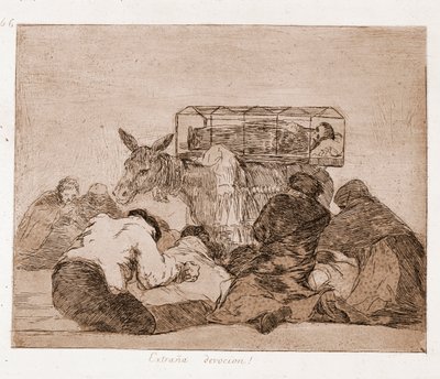 The Disasters of War: Strange devotion by Francisco de Goya
