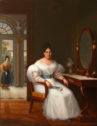 Carmen Moreno, Marquise of the Marshes of the Guadalquivir by Francisco Lacoma y Fontanet