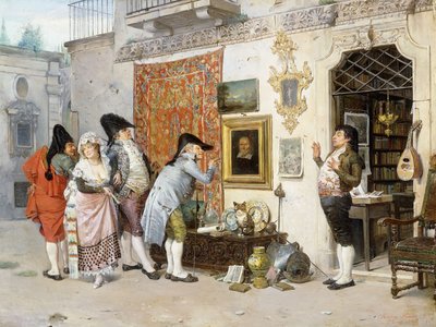 The Antiquarian by Francisco Peralta del Campo