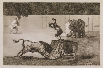 Another Mad Act in the Same Arena by Francisco de Goya