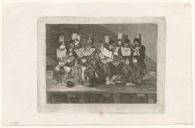 The Disasters of War, Plate 35: One Cannot Know Why by Francisco de Goya