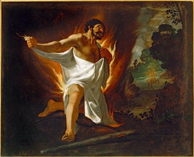 Hercules Scorched by the Shirt of the Centaur Nessus by Francisco de Zurbaran