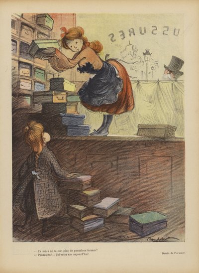 Illustration for Le Rire by Francisque Poulbot
