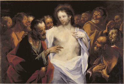 Jesus and Doubting Thomas, I by Franciszek Smuglewicz