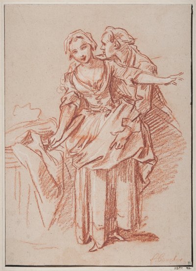 A Seduction by François Boucher