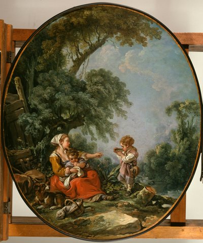 Pastoral Repast by François Boucher