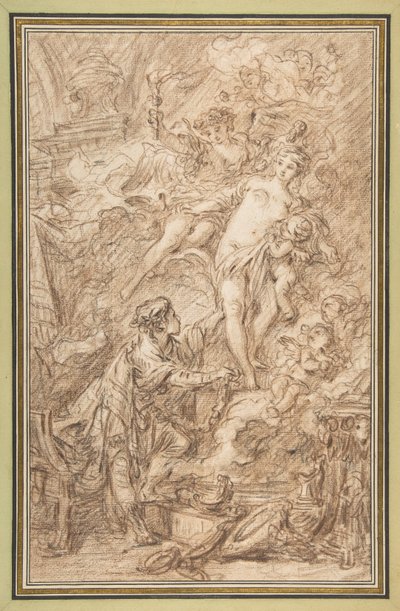 Pygmalion and Galatea by François Boucher