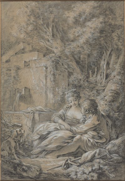 Tête-à-tête by François Boucher
