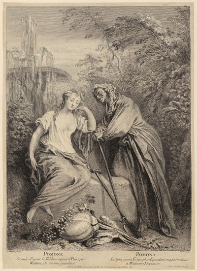 Vertumnus and Pomona by François Boucher