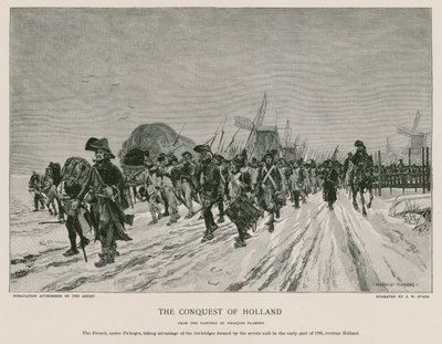 The Conquest of Holland by Francois Flameng