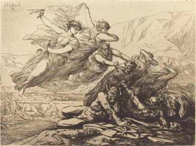 Justice, Vengeance, and Truth by Francois Nicolas Chifflart