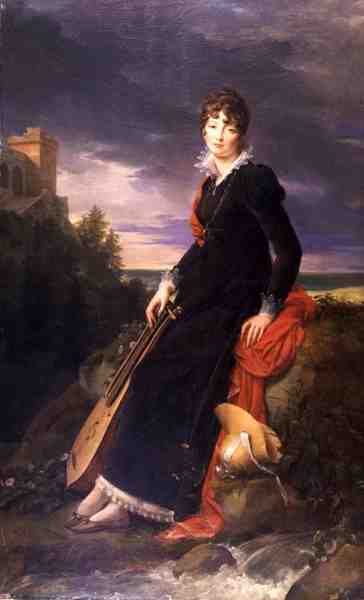 Portrait of Catherine Starzenska by Baron François Pascal Simon Gérard