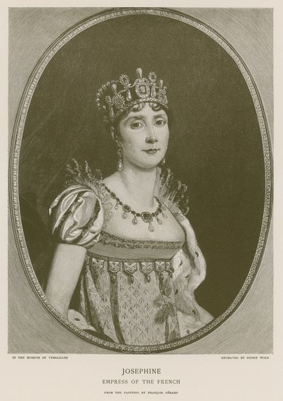 Josephine, Empress of the French by Francois Pascal Simon Gerard