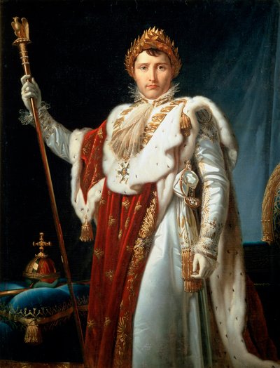 Portrait of Emperor Napoléon I Bonaparte by Francois Pascal Simon Gerard
