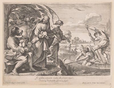 Flight into Egypt by Francois Perrier