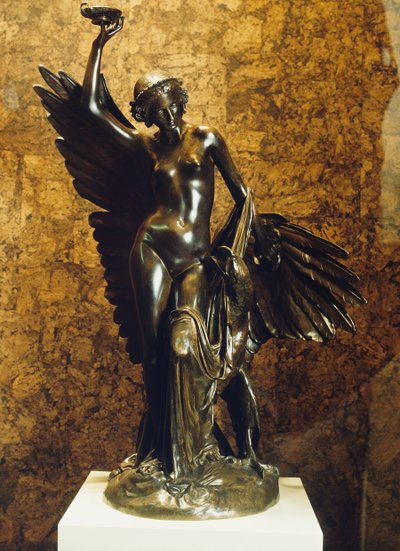 Hebe and the Eagle of Jupiter, modeled c. 1852 cast c. 1860-80 by Francois Rude