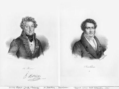 Henri Montan Berton and Francois Adrien Boieldieu by Francois Seraphin Delpech