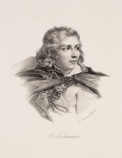Portrait of Jacques Cathelineau by Francois Seraphin Delpech