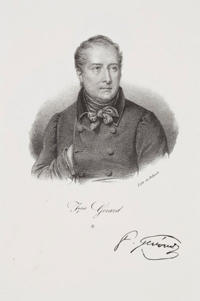 Portrait of the painter François Gérard by Francois Seraphin Delpech
