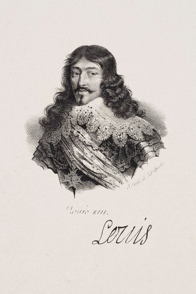 Portrait of King Louis XIII by Francois Seraphin Delpech