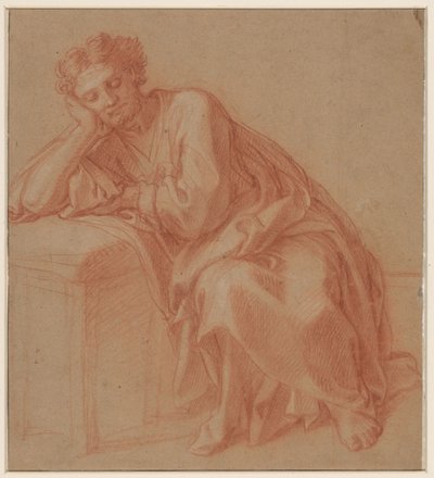 Study of a Resting Man by Francois Verdier