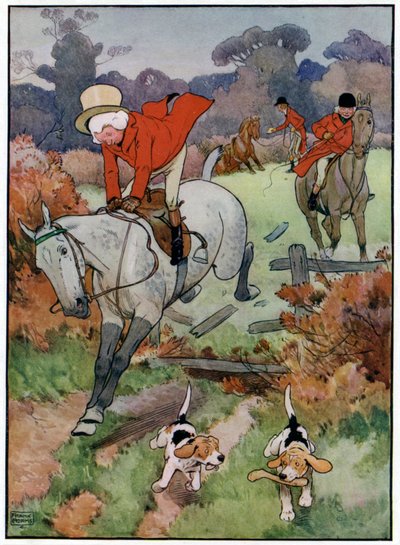 Three Jolly Huntsmen by Frank Adams