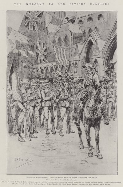 The Welcome to Our Citizen Soldiers by Frank Algenon Stewart
