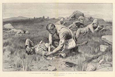 A Non-Combatant Hero at the Front a Surgeon at Work in the Firing Line by Frank Dadd